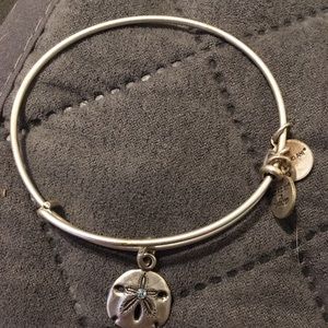 Alex and ani sand dollar bracelet